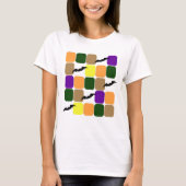 Patchwork Vleermuizen T-shirt (Voorkant)