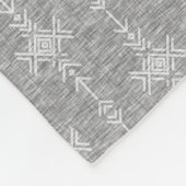 Patchwork voor wilde en vrije paarden - roze fleece deken (Hoek)