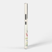 Patchwork Vuurtoren Kust Bloemenscène Samsung Galaxy Hoesje (Rechterkant)