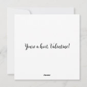 Patchwork Watercolor Uil Valentijnskaart Feestdagenkaart (Achterkant)