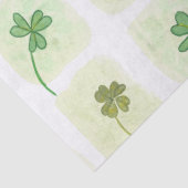 Patchwork-Waterverf Shamrock Pattern-document Tissuepapier (Detail)
