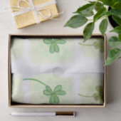 Patchwork-Waterverf Shamrock Pattern-document Tissuepapier (Geschenk)