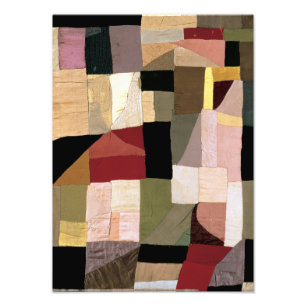 Patchwork (Wieg van de Zoon) Sonia Delaunay Foto Afdruk