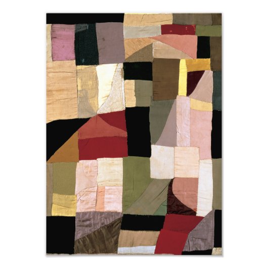 Patchwork (Wieg van de Zoon) | Sonia Delaunay | Foto Afdruk (Voorkant)