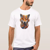 Patchwork Wolf T-shirt (Voorkant)