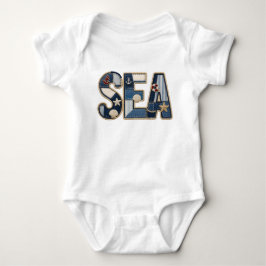 Patchwork Zee Quilt PNG Kust Naai Ontwerp Romper