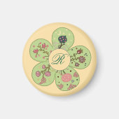 Patchworkblume, personalisiert magneet (Voorkant)