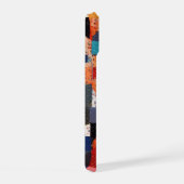 Patchworkdeken abstract patroon iPhone 15 case (Rechterkant)