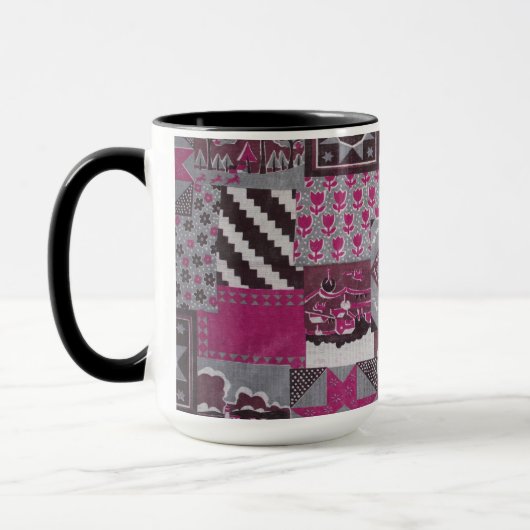 Patchworkdeken Keramische Mok (Links)