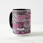 Patchworkdeken Keramische Mok (Voorkant links)