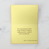 Patchworkdeken Notitie / Wenskaart Kaart (Binnen)