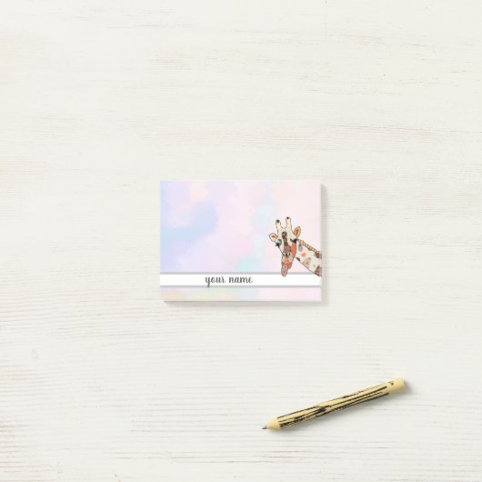 Patchworkgiraffe Klebezettel Post-it® Notes (Op bureau)