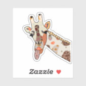 Patchworkgiraffe Sticker (Vel)