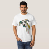 Patchworkhund T-shirt (Voorkant volledig)
