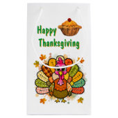 Patchworkkalkoen Thanksgiving Klein Cadeauzakje (Achterkant)