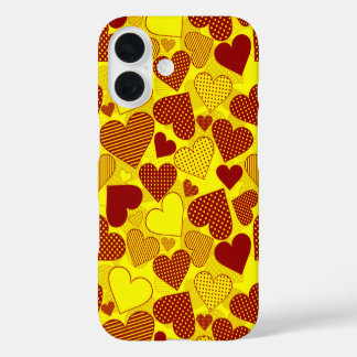 'Patchworks van het HART' iPhone 16 Hoesje