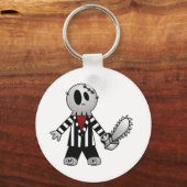PATCHY CHAINSAW HALLOWEEN SKELETON SLEUTELHANGER (Voorkant)
