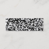 Patchy Cloud Mini Visitekaartje (Achterkant)