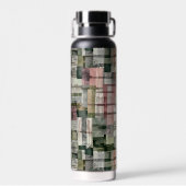Patchy Mauve, Taupe, Sage Waterfles (Achterkant)