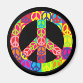 Patchy Peace Magneet (Voorkant)