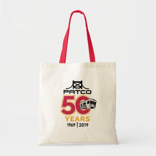 PATCO 50e Jubileum Canvas tas (Voorkant)