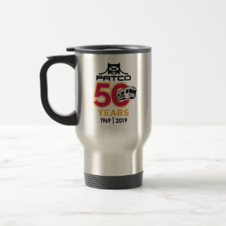 PATCO 50e Jubileum Logo 15e ounce Reisbeker