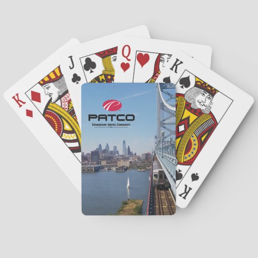 PATCO-afspeelkaarten Pokerkaarten (Achterkant)