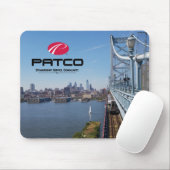 PATCO Philadelphia Skyline Mousepad Muismat (Met muis)