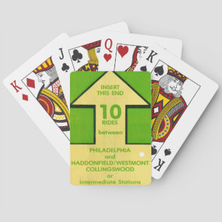 PATCO Throwback Ticket Deck of Cards Pokerkaarten