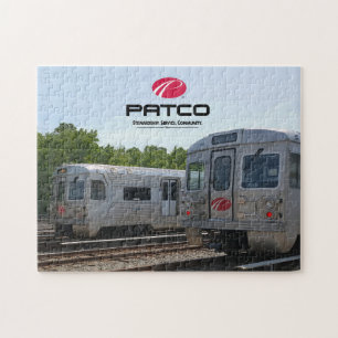 PATCO Train Puzzle Legpuzzel