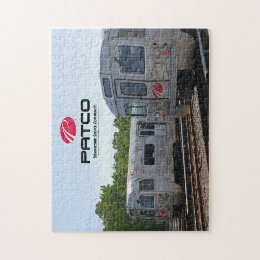 PATCO Train Puzzle Legpuzzel (Verticaal)