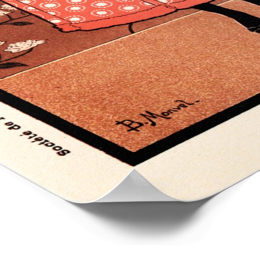 PATE DENTIFRICE French Paris Toothpaste Toothborst Poster (Hoek)