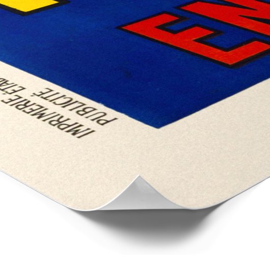 Pate Eclair Adverteren Poster 1912 (Hoek)