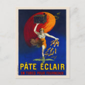 Pate Eclair Adverteren Poster 1912 Briefkaart (Voorkant)