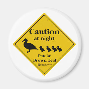 Pateke Sign Magnet