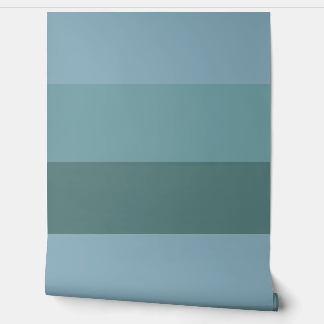 Patel Blue Stripes Behang (Afrollen)