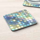 Patel Neon Lights Abstract Drankjes Onderzetter (Linkerzijde)