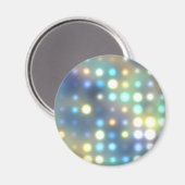 Patel Neon Lights Abstract Magneet (Voorkant / Achterkant)