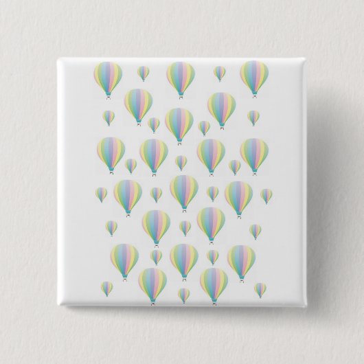 Patel Parachutes Square Button (Voorkant)