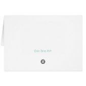  patelvlinder Art Notecard-Erin Brie Art (Achterkant Horizontaal)