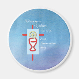 Patenkind, Eerste Heilige Communie, Blauw Magneet