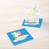 Patenkind Peetzoon Verjaardagscadeau Jongens Baby  Kartonnen Onderzetters (Insitu)