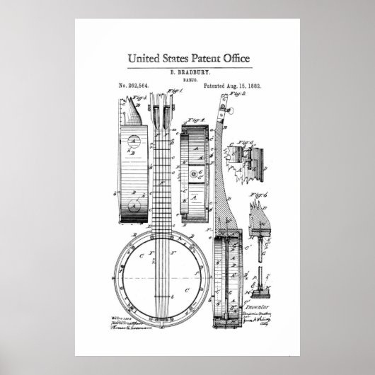 Patent - Banjo - Poster (Voorkant)