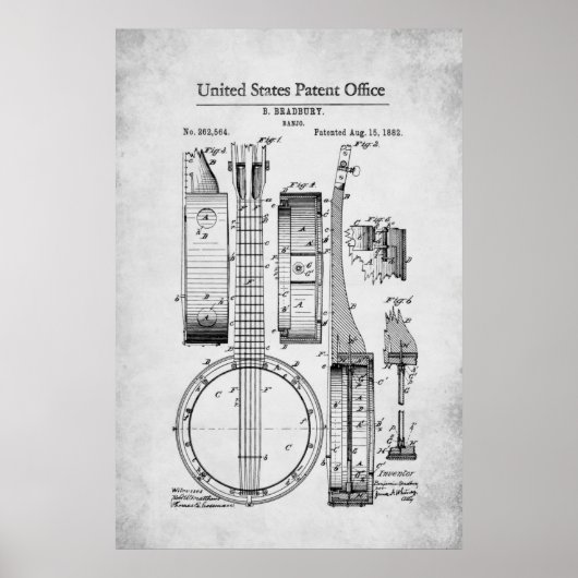Patent - Banjo - Poster (Voorkant)