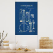 Patent - Banjo - Poster (Keuken)