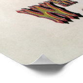 PATENT MEDICINE OUDE SACHEM BITTERS 1859 POSTER (Hoek)