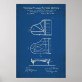 Patent - Piano - Poster (Voorkant)