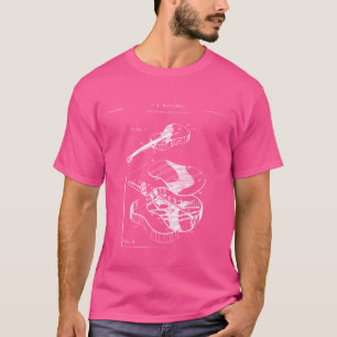 Patent Shirten Martin Guitar Patent - Muziek - T-shirt