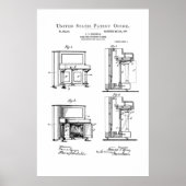 Patent - Upright Piano - Poster (Voorkant)