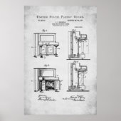 Patent - Upright Piano - Poster (Voorkant)